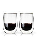 Double Walled Wine Glass by True, Set of 2