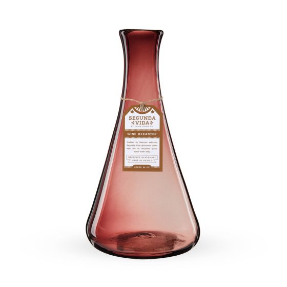 Twine Rosado Recycled Wine Decanter-8