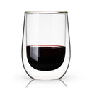 Double Walled Wine Glass by True, Set of 2-4