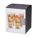Viski Admiral Highball Glass, Set of 4-8