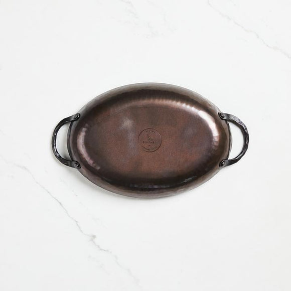 Smithey Carbon Steel Oval Roaster