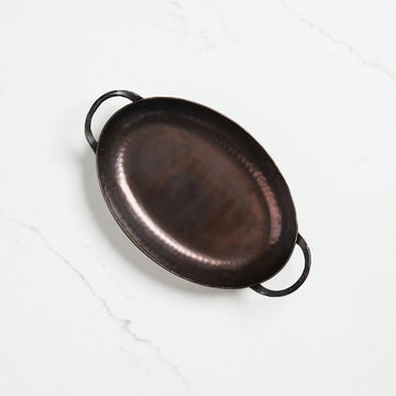 Smithey Carbon Steel Oval Roaster