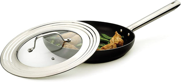 RSVP Universal Lid, SS w/ Glass, Multiple Sizes