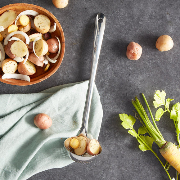 Pierced Straining Ladle