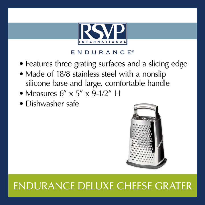 Endurance® Deluxe Cheese Grater