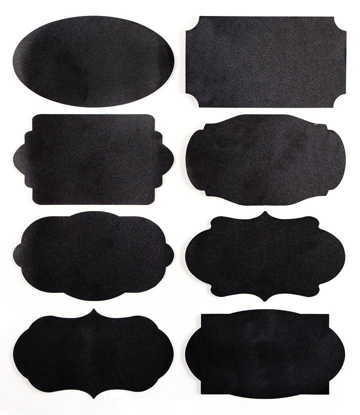 Reusable Pantry Labels, Set of 24