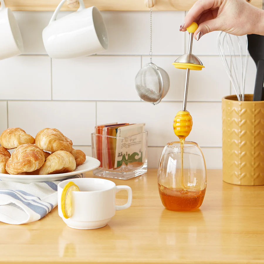 Honey Jar w/ Silicone Dipper