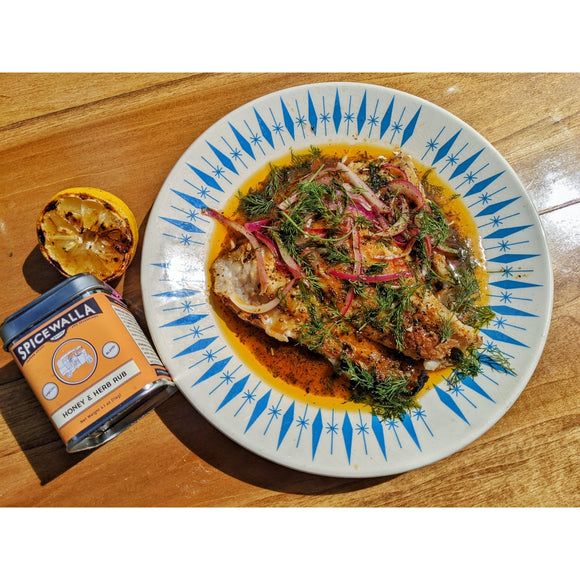 Spicewalla Honey & Herb Rub, 4.1 oz