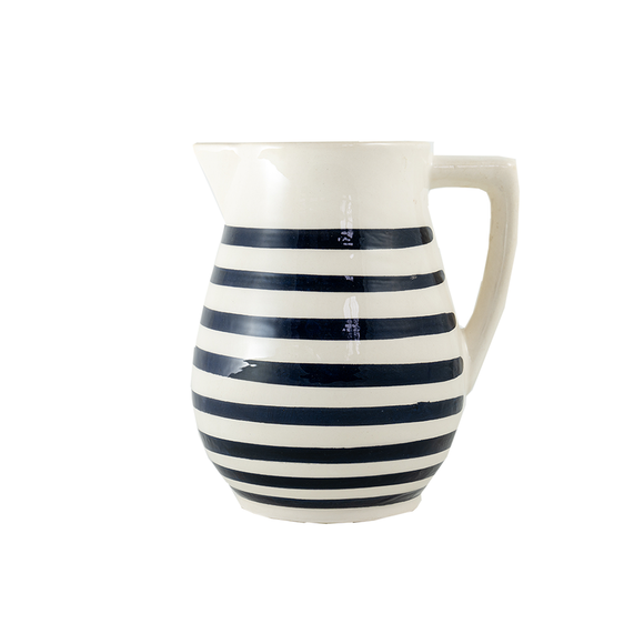 Sobremesa Black Stripe Pitcher