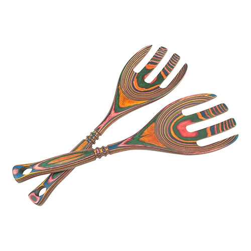 Island Bamboo Pakka 12" Salad & Pasta Claws