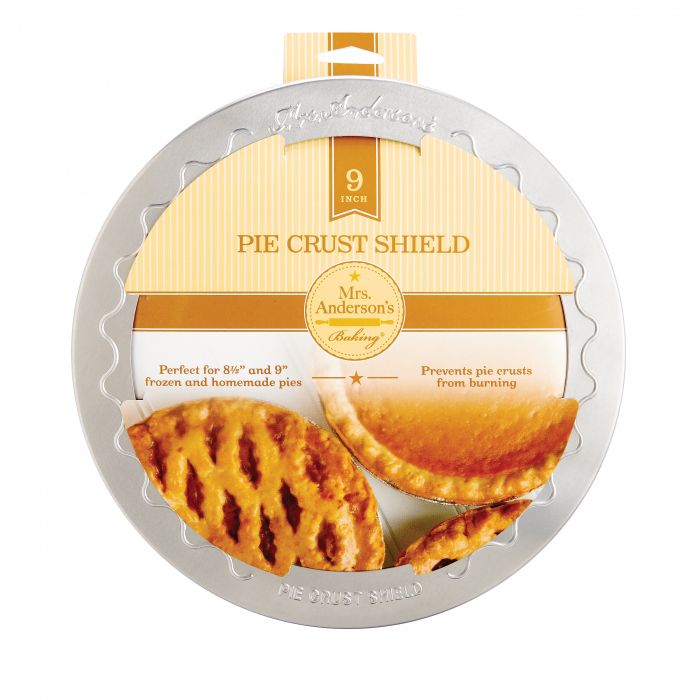 Pie Crust Shield, 9''