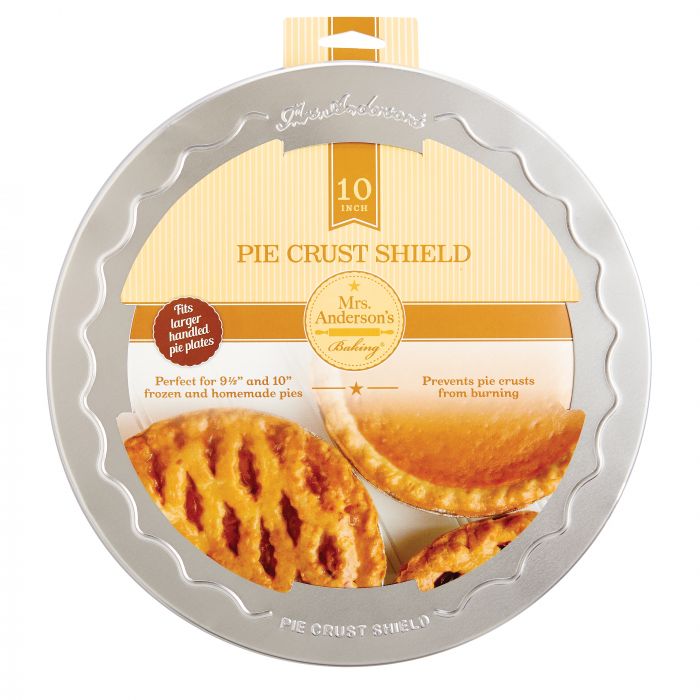 Pie Crust Shield, 10''