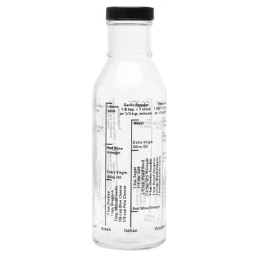 Salad Dressing Mixing Bottle for Light Recipes