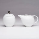Maia Ming Eva Milk + Sugar Set - White Porcelain, Glossy