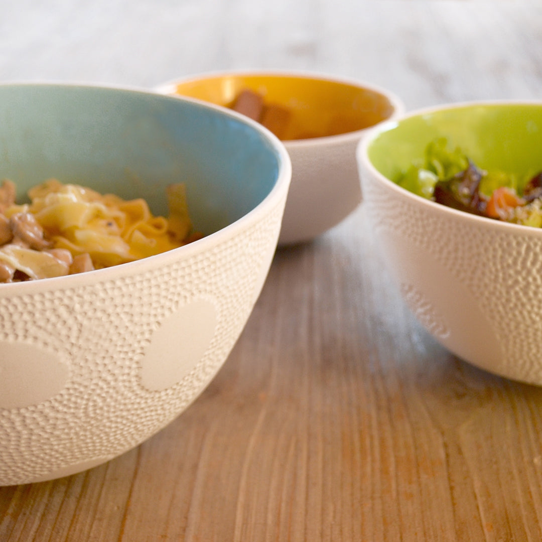 Maia Ming Textured Nesting Bowls, Set of 3