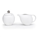 Maia Ming Eva Milk + Sugar Set - White Porcelain, Glossy