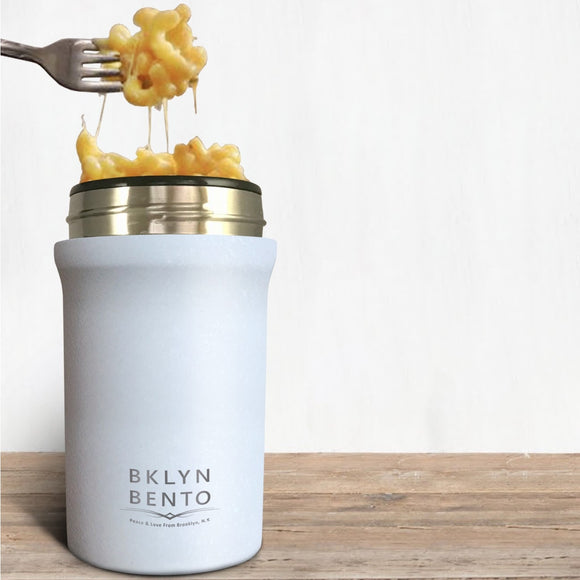 Bklyn Bento Williamsburg Food Jar Large (20oz) + Bamboo Spoon, Multiple Colors