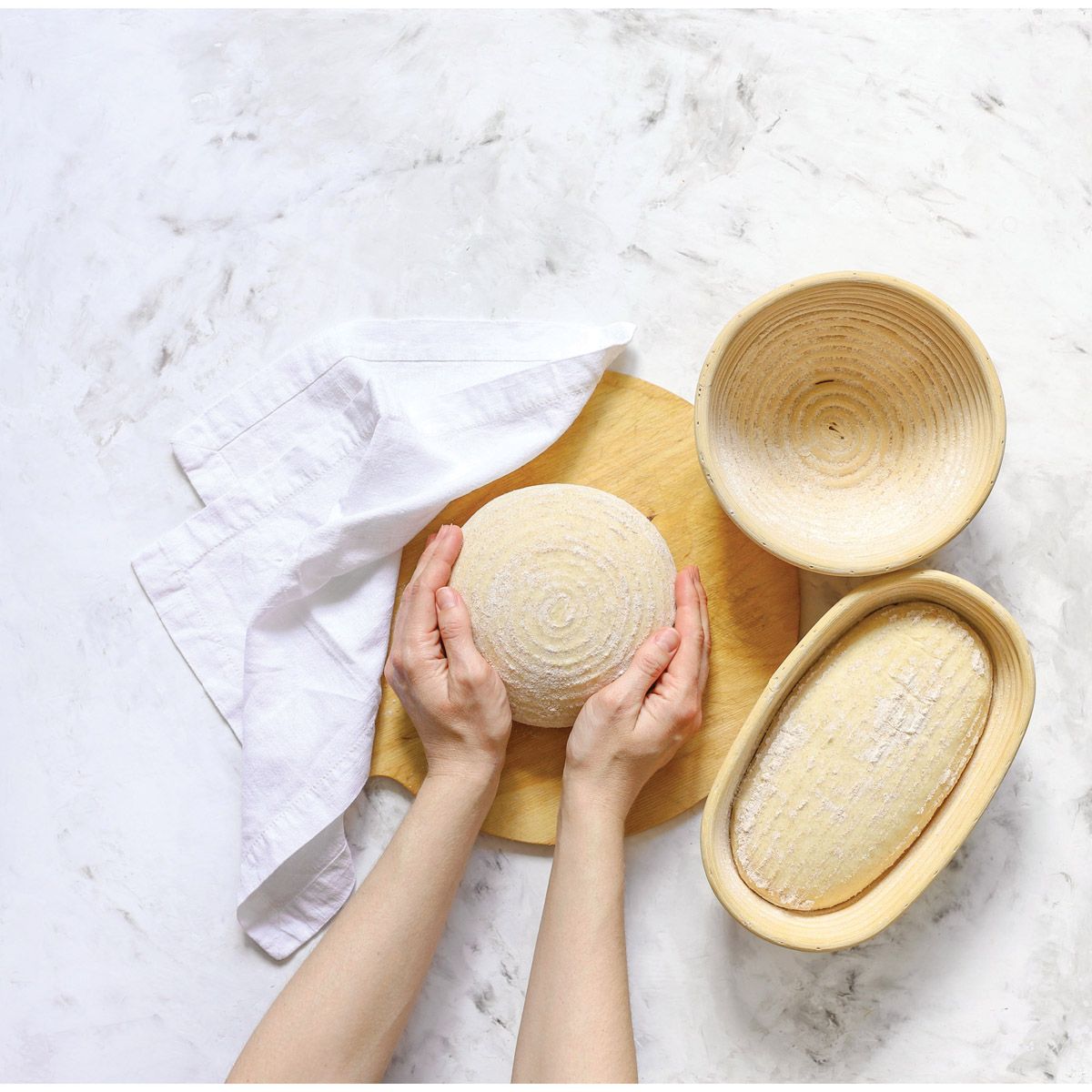 Mrs. Anderson's Oblong Bread Proofing Basket