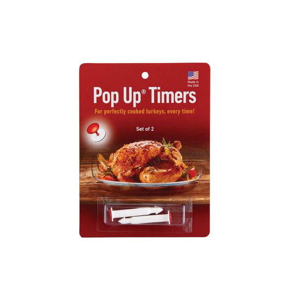 Turkey Pop-up Timer, set of 2