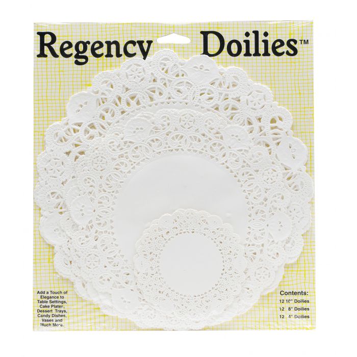 Regency Round Assorted Doilies