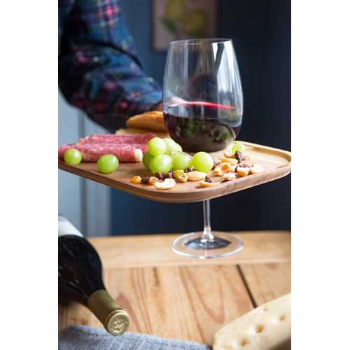 Paso Robles Canapé + Nesting Wine Glass Tray