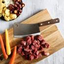 Lamson 7.25" Meat Cleaver, Walnut-2