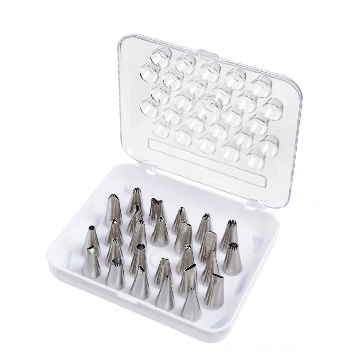 Mrs Anderson's Pastry Decorating Tip Set, 29 pieces