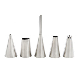 Pastry Decorating Tip Set, 5 pieces