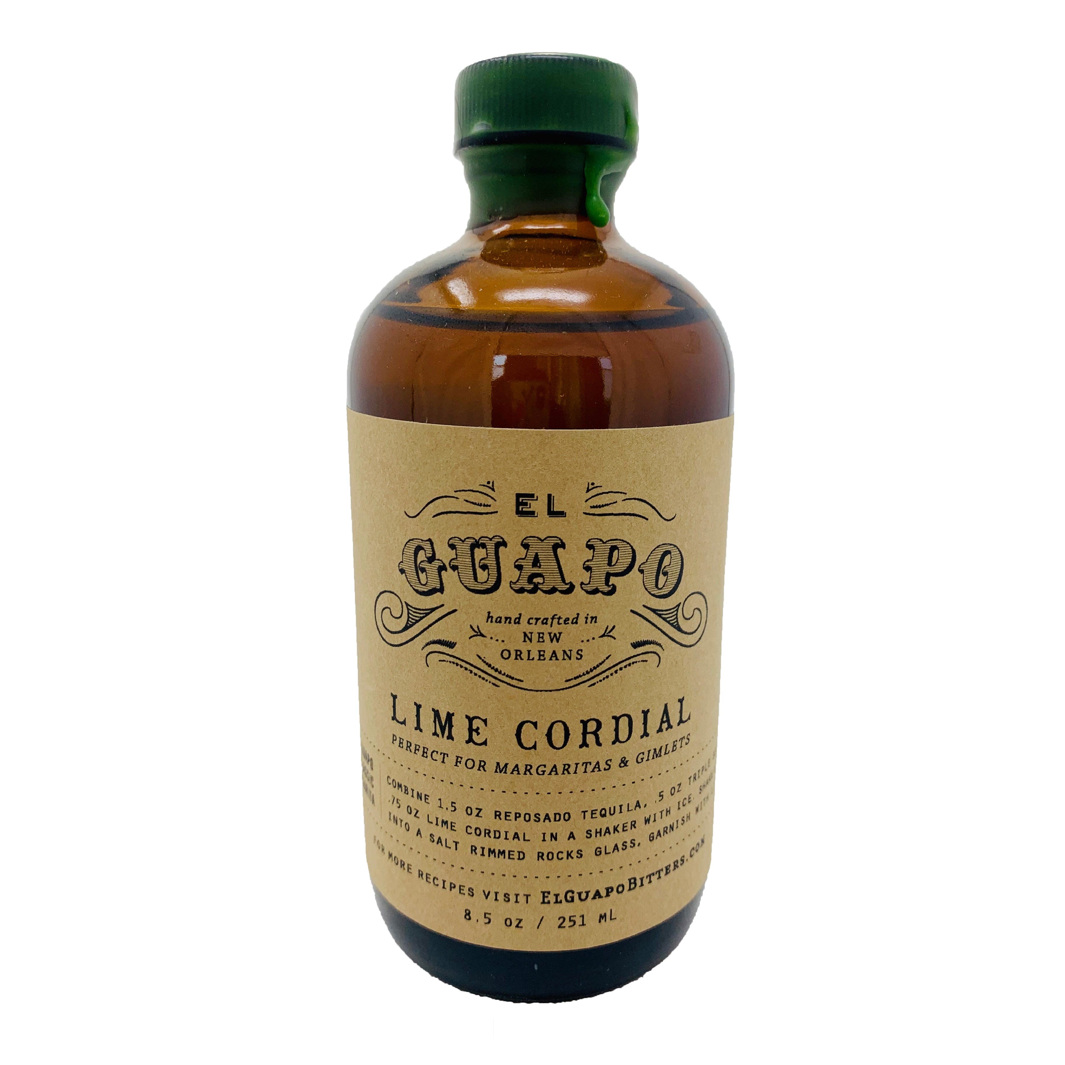 El Guapo Syrups: Lime Cordial