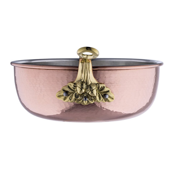 Ruffoni Historia Decor Copper Chef Pan, 3.5 qt.