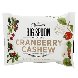 Big Spoon Roasters Cranberry Cashew Peanut Butter Bar