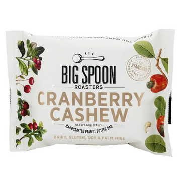Big Spoon Roasters Cranberry Cashew Peanut Butter Bar