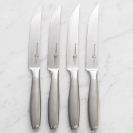 Avanta Fine Edge Steak Knife Set, Stainless Steel Handle, 4 Pc. set, Gift Boxed