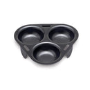 HIC Kitchen Non-Stick 3-Egg Poacher Insert