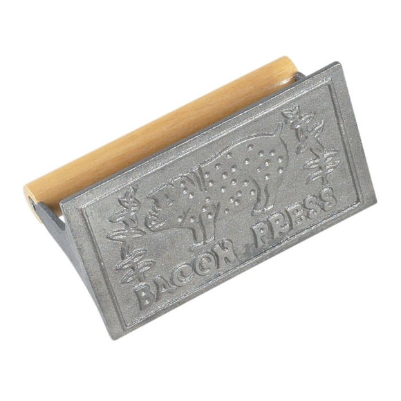 Cast Iron Bacon Press, Rectangle