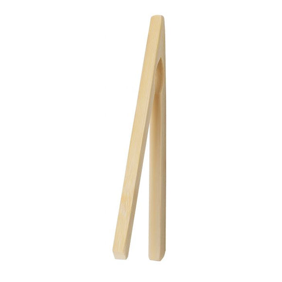 HIC Bamboo Toast Tongs, 6.5''