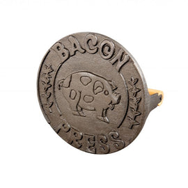 Cast Iron Bacon Press, Round