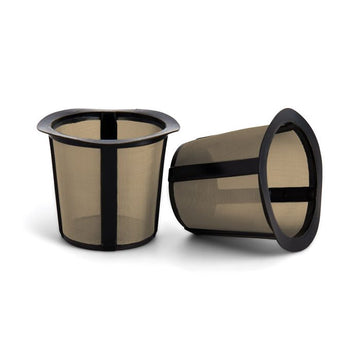 Fino Gold Mesh K-Cup Coffee Filters, Set of 2