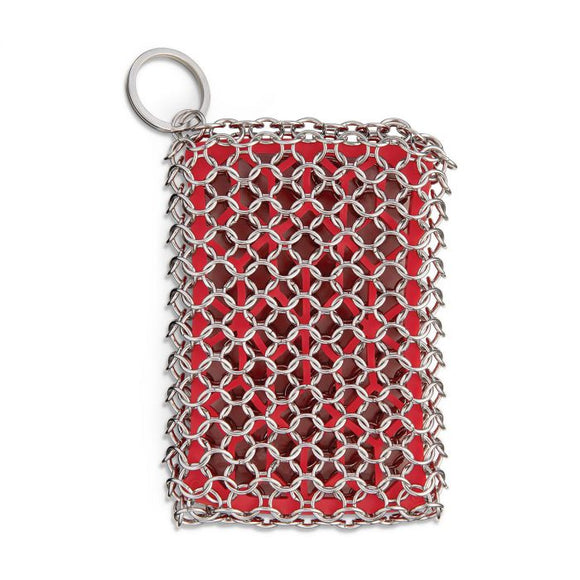 HIC Kitchen Chainmail Cast Iron Scrubber