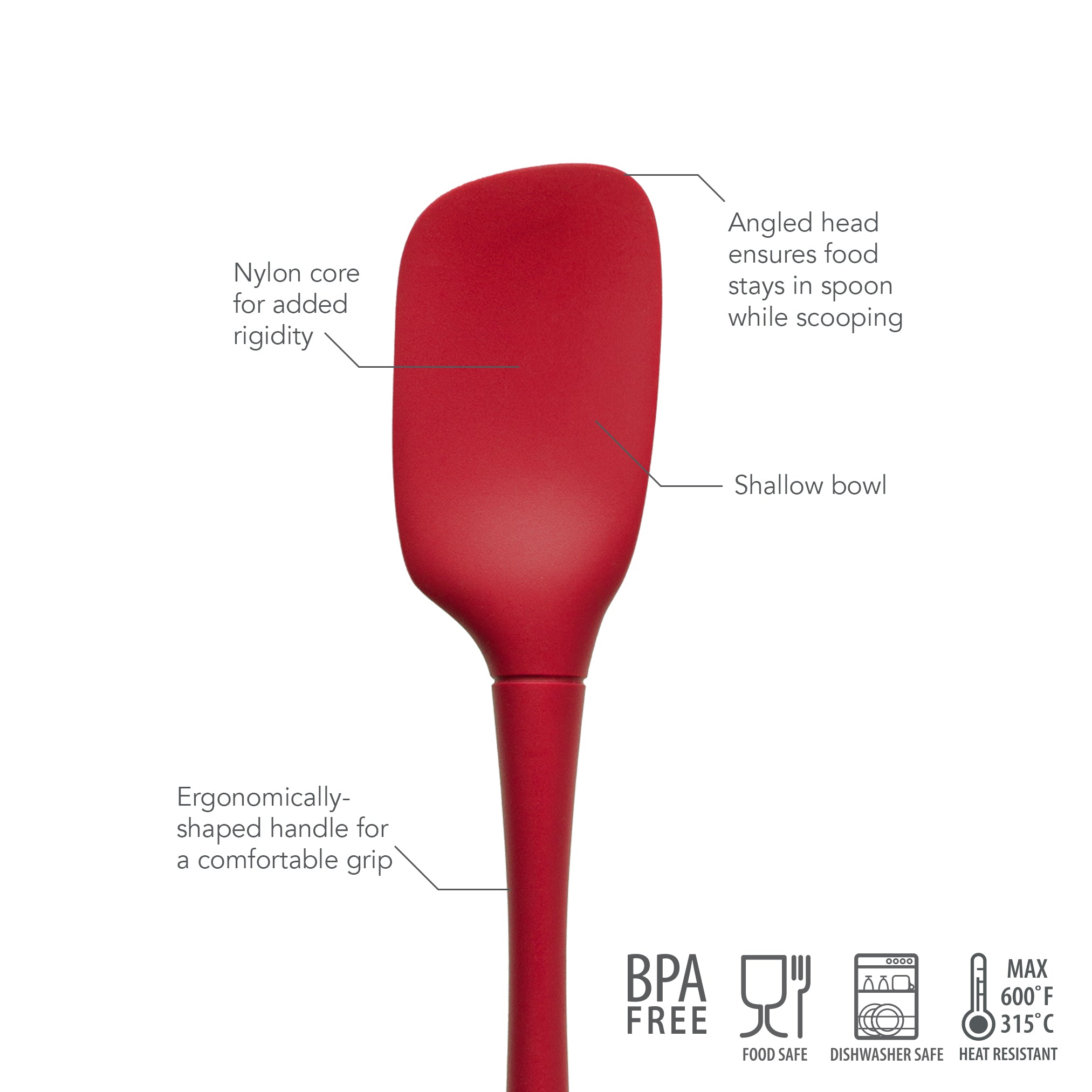 Flex-Core® All Silicone Spoonula
