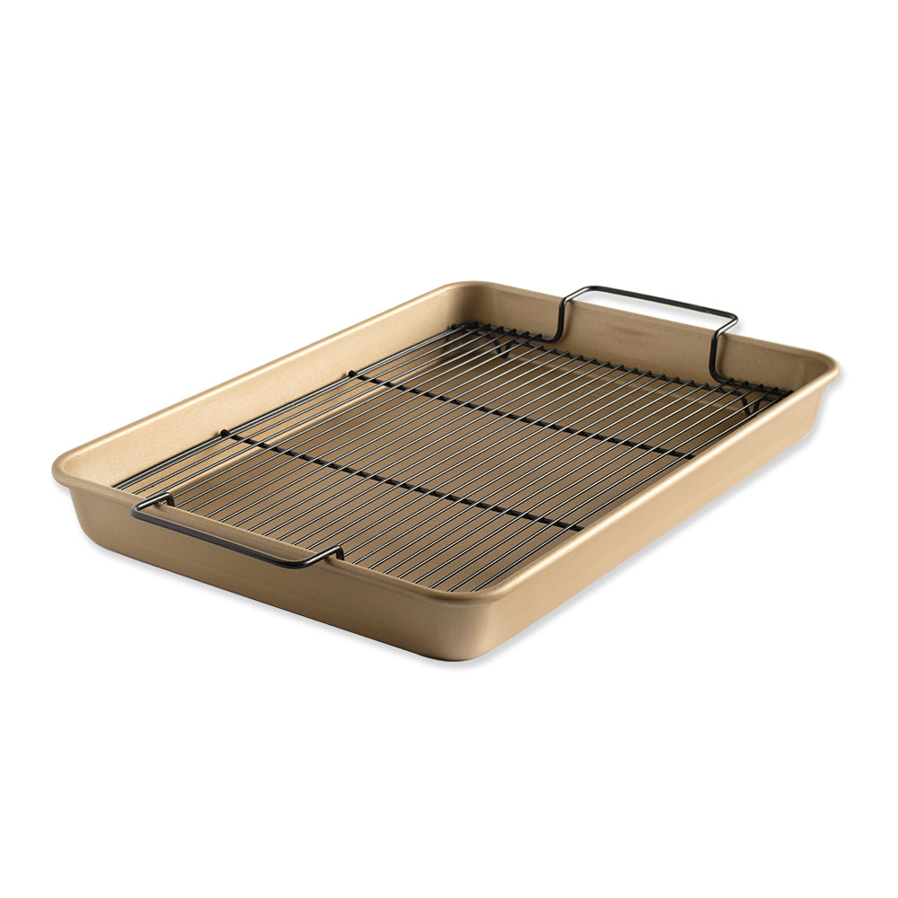Nonstick High-Sided Oven Crisp Baking Tray