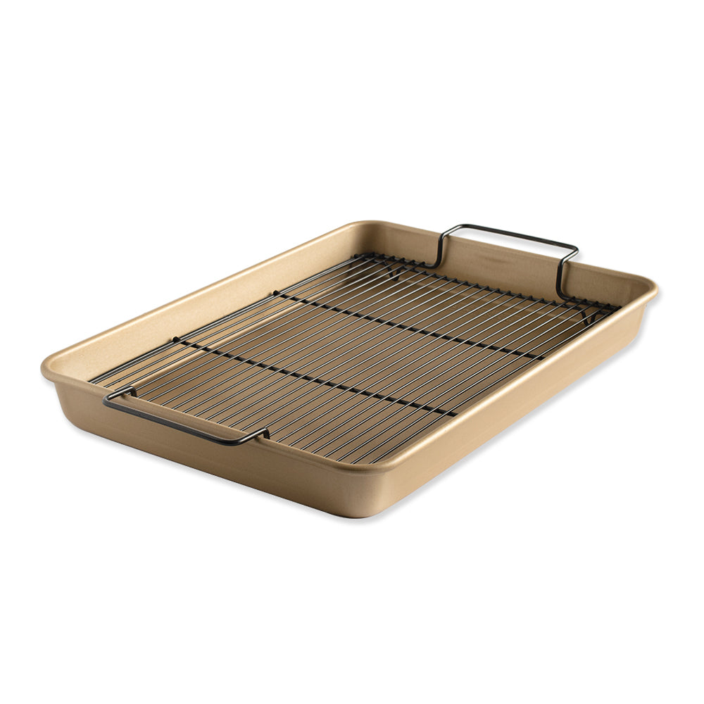 Nordicware Nonstick High-Sided Oven Crisp Baking Tray