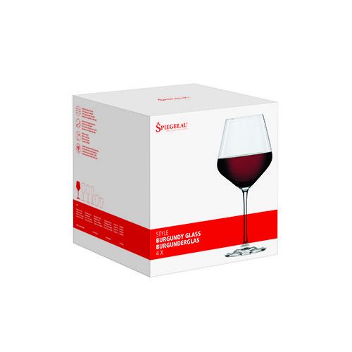 Spiegelau Style Collection Burgundy Wine Glass, set of 4