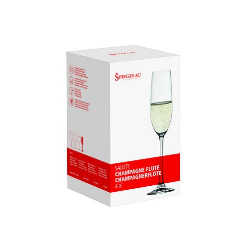 Spiegelau Salute Champagne Flute, set of 4