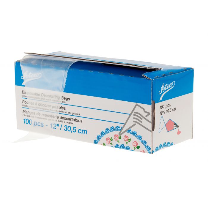 Ateco Disposable Pastry Bags, Box of 100