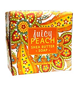 Greenwich Bay Soap, Juicy Peach, 6 oz Bar