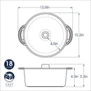Nordicware Classic Cast Pound Cake and Angelfood Pan
