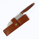Leather Sheath for 8" Large Chinese Santoku Cleaver-2