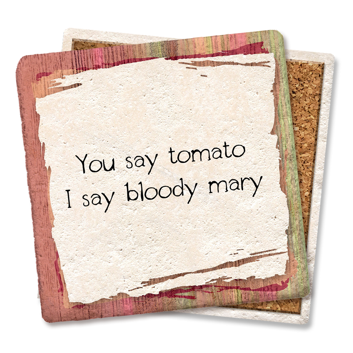Tipsy Coasters You Say Tomato I Say Blood Mary Coaster
