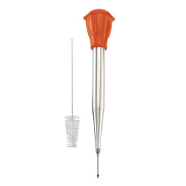 HIC Kitchen Baster with Cleaning Brush and Needle, 2oz